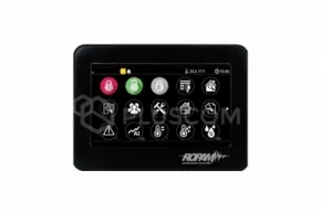 Ropam TPR-4BS-P  Panel dotykowy 4.3” w obudowie natynkowej, czarny