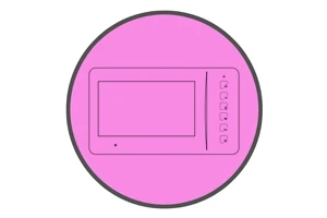 Moniteurs vidéo, uniphones