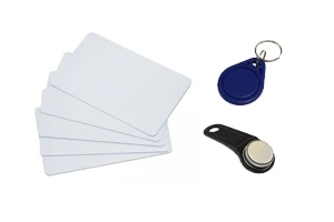 Carte, portachiavi, pastiglie per gli allarmi Satel