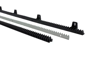 Rails d'engrenage pour portails coulissants