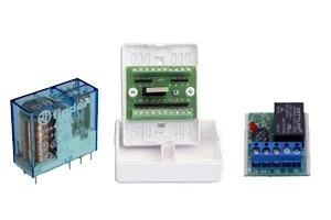 Relays and connection boxes