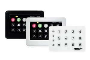 Ropam alarm systems keyboards and panels