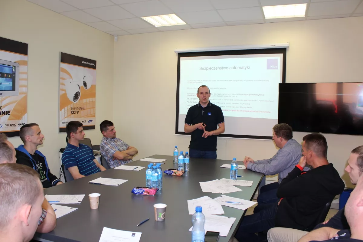 12.05.2016 Szkolenie licencyjne zaawansowane-Automatyka do bram Nice