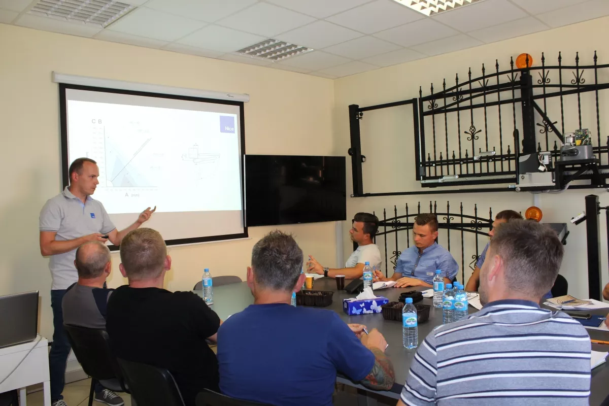 05.07.2016 - 06.07.2016 Szkolenie licencyjne podstawowe-Automatyka do bram Nice