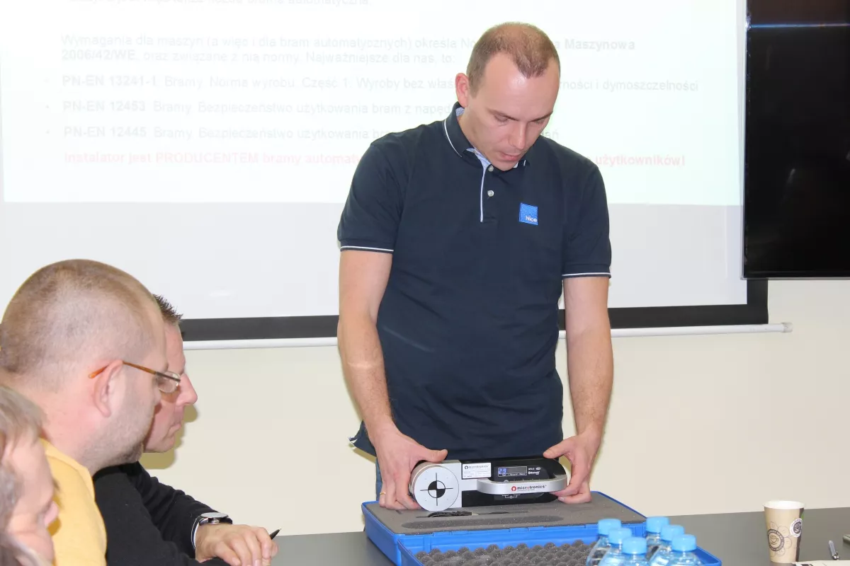 31.01.2017 Szkolenie licencyjne zaawansowane-Automatyka do bram Nice