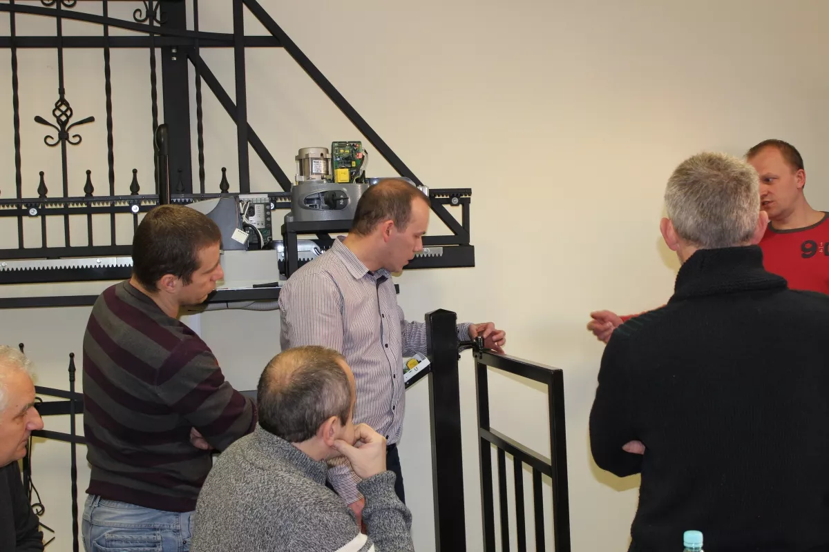 14.01.2016 - 15.01.2016 Szkolenie licencyjne podstawowe- Automatyka do bram Nice