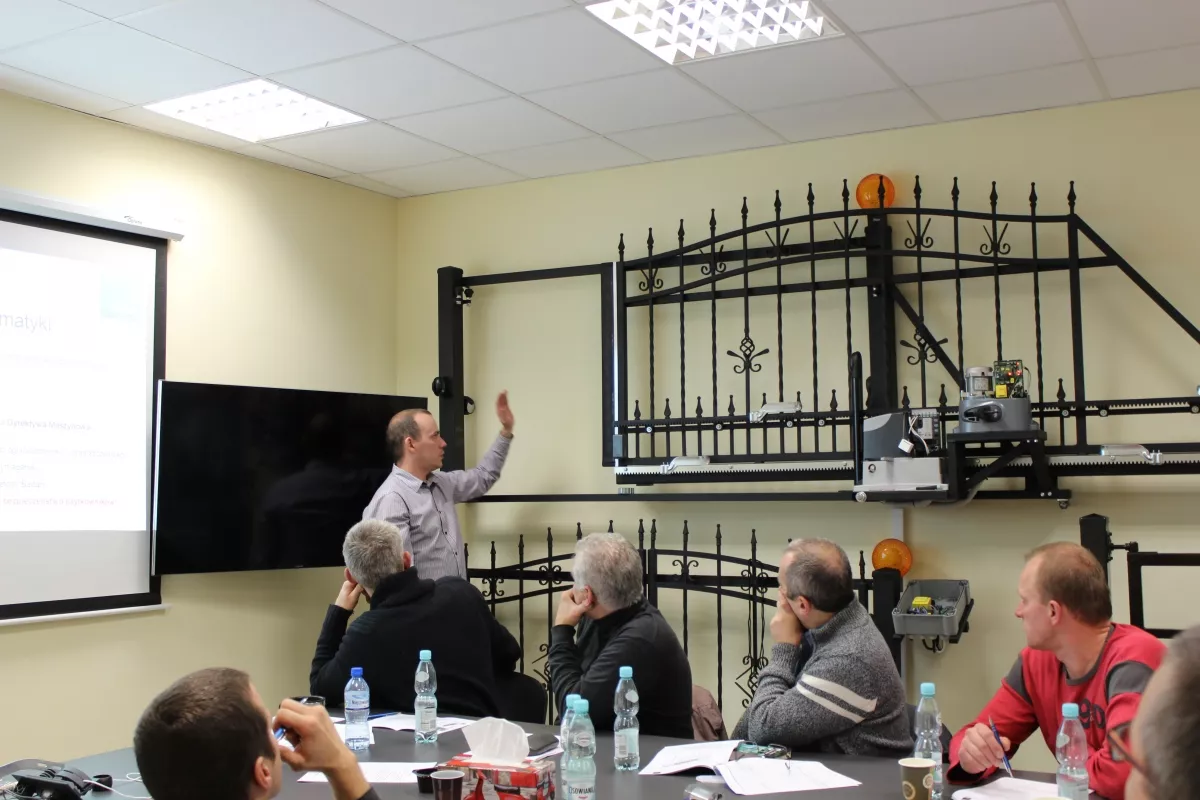 14.01.2016 - 15.01.2016 Szkolenie licencyjne podstawowe- Automatyka do bram Nice