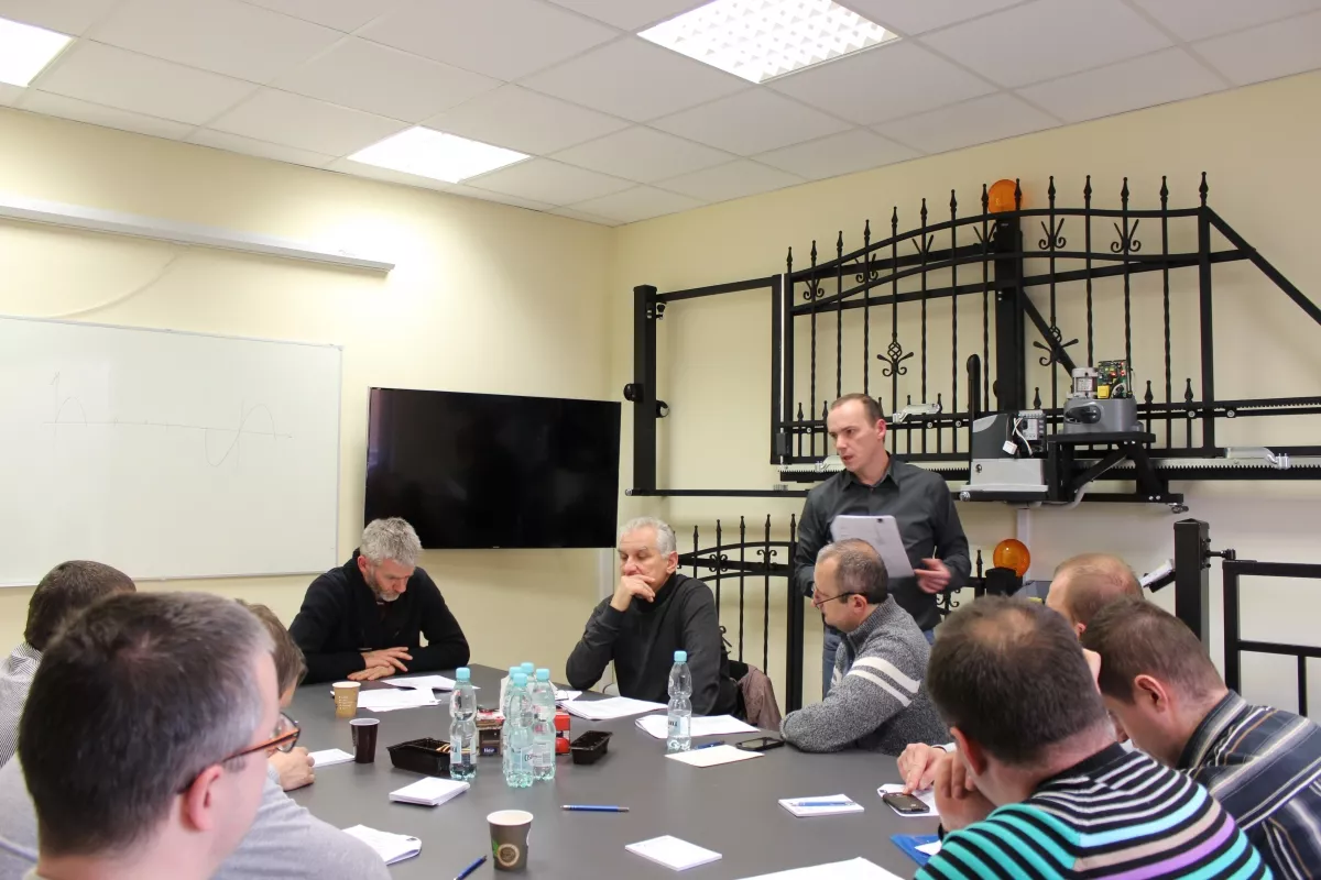 14.01.2016 - 15.01.2016 Szkolenie licencyjne podstawowe- Automatyka do bram Nice