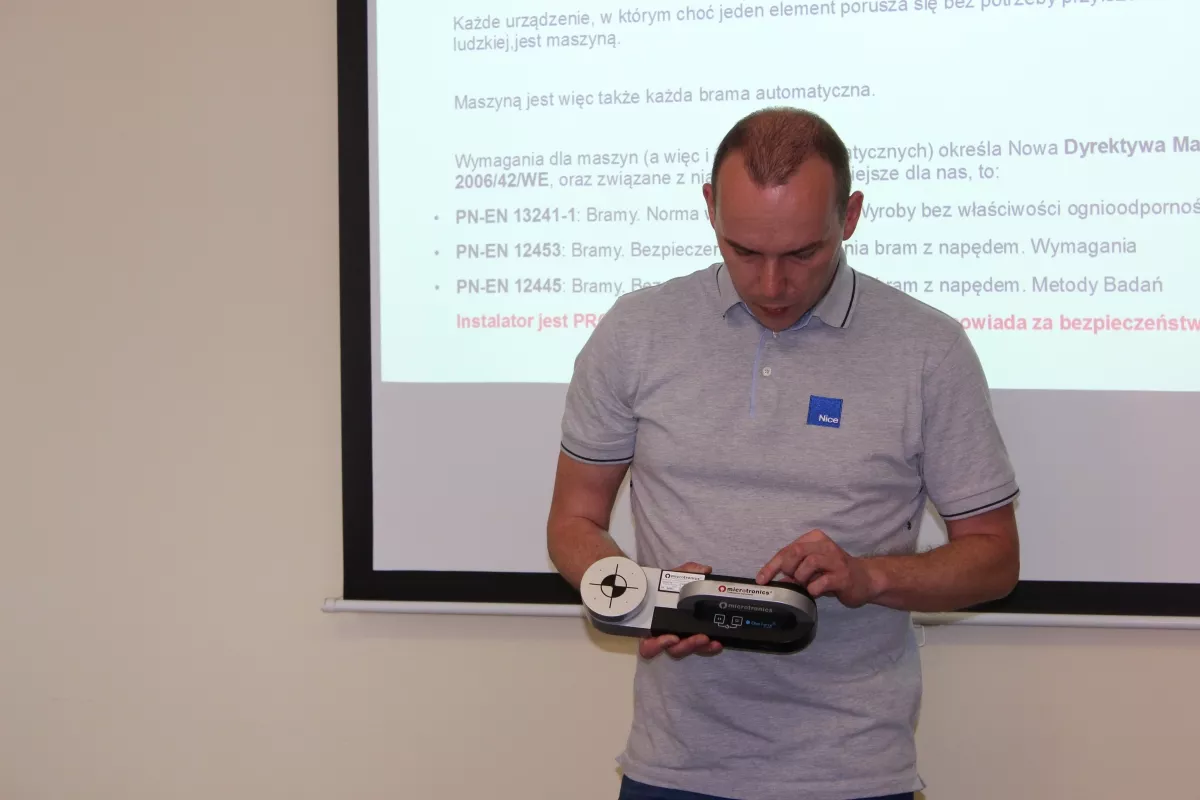 11.10.2017 Szkolenie licencyjne zaawansowane - Automatyka do bram Nice