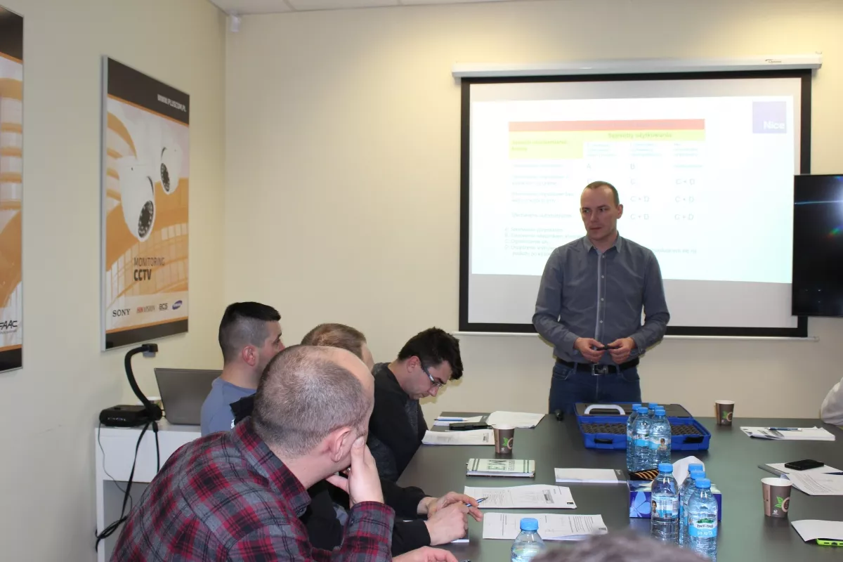 23-24.01.2018 Szkolenie licencyjne podstawowe - Automatyka do bram Nice
