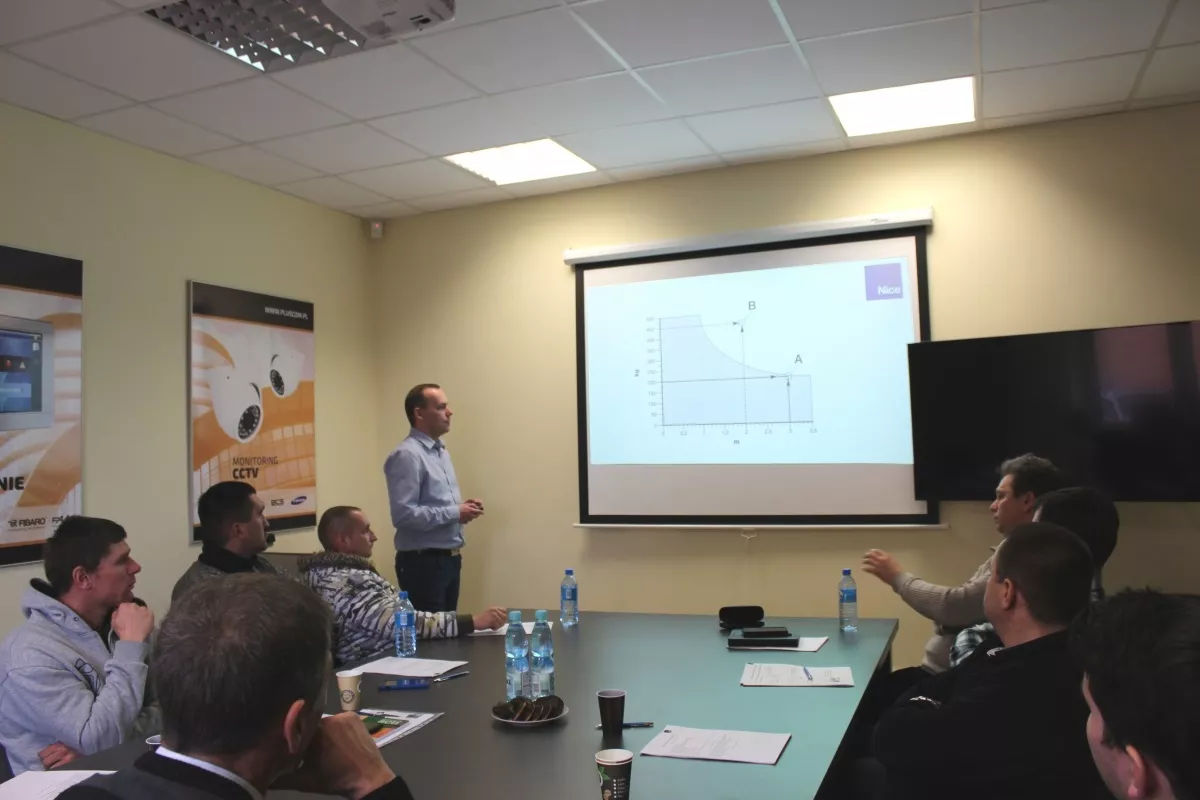 05.02.2016 Szkolenie licencyjne zaawansowane- Automatyka do bram Nice