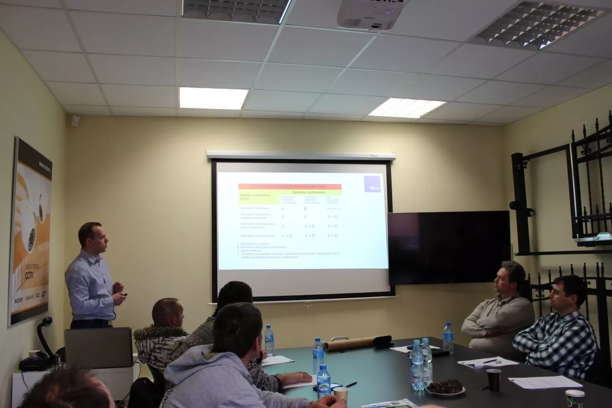 05.02.2016 Szkolenie licencyjne zaawansowane- Automatyka do bram Nice