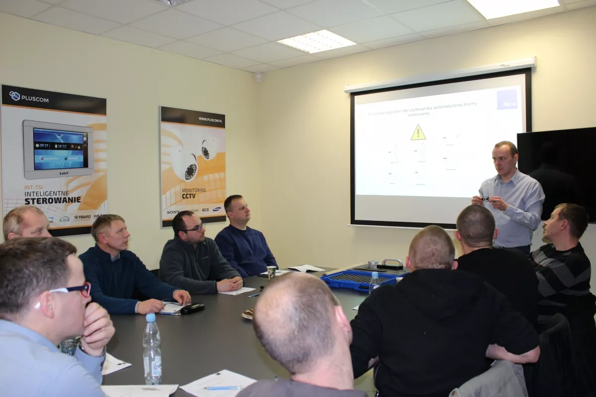 12.02.2016 Szkolenie licencyjne zaawansowane- Automatyka do bram Nice